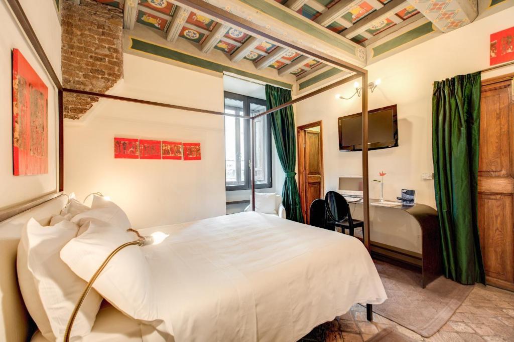 Residenza Torre Colonna Acomodação com café da manhã Roma Quarto foto